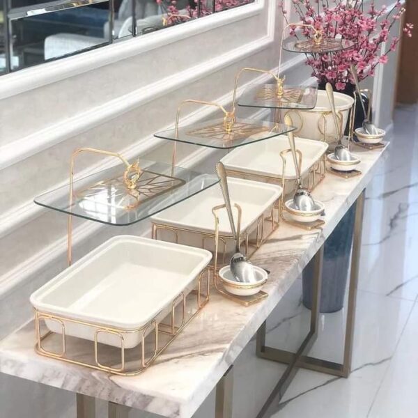 Chafing dish - Gambar 4