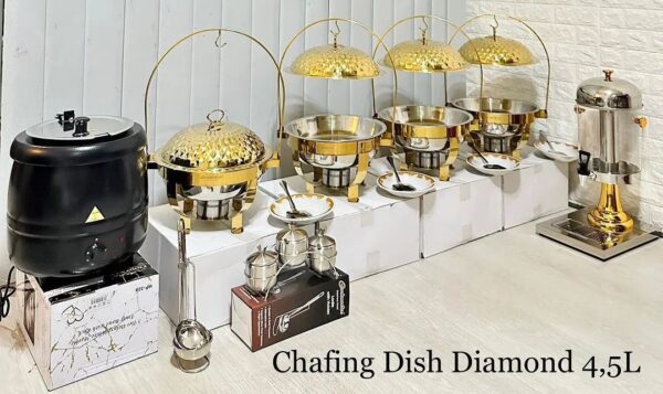 Chafing dish diamond 4,5 L