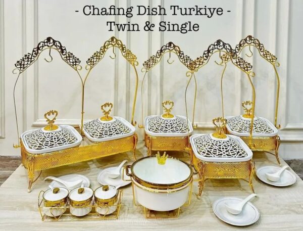 Chafing dish turkiye - twin & single