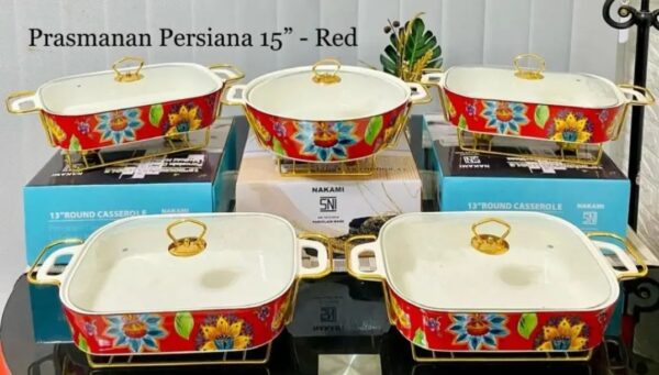 Prasmanan Persiana 15" - Red
