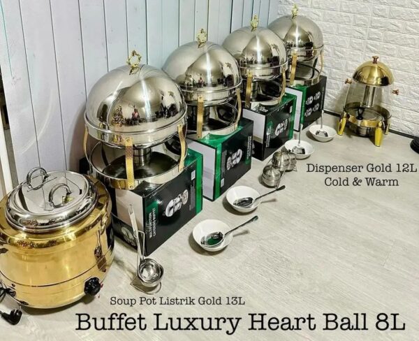 buffet luxury heart ball 8L