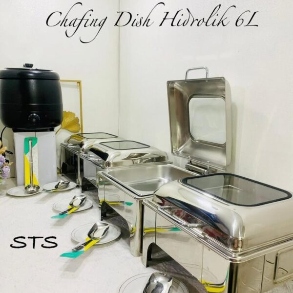 chafing dish hydrolic 6L