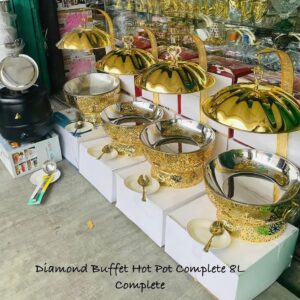 diamond buffet hot pot complete 8L