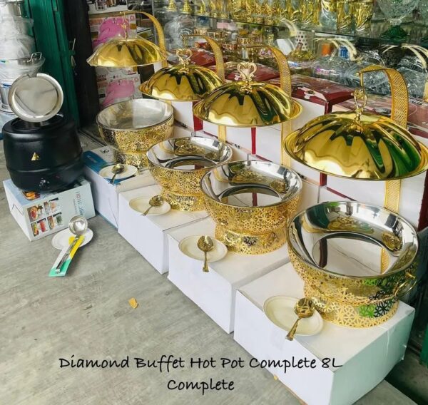 diamond buffet hot pot complete 8L