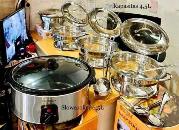 Slowcooker 6,5L dan 4,5L